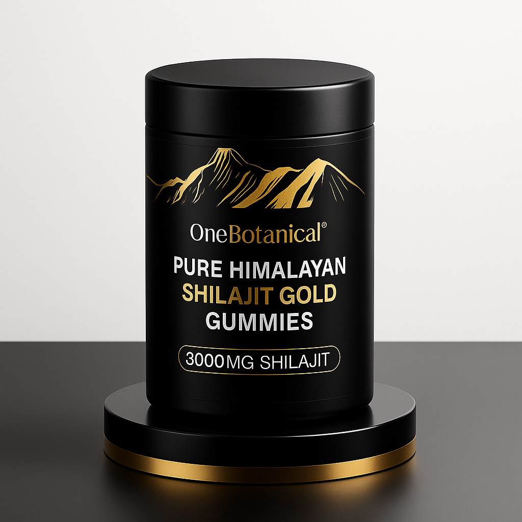 Shilajit Gold Gummies – Énergie Vitalité Performance Naturelle 60 bonbons par boites