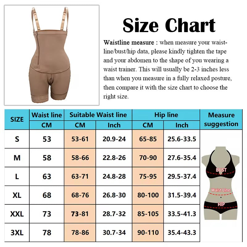 Gaine BBL Lina 3 en 1 – Taille, Ventre, Fesses