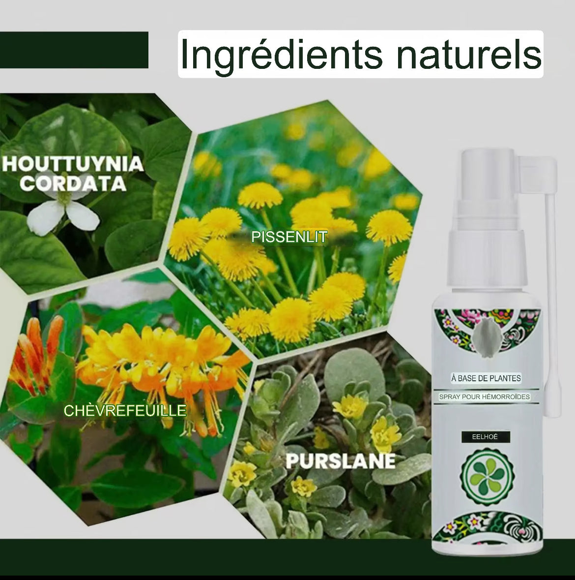 Spray Herbal contre les Hémorroïdes