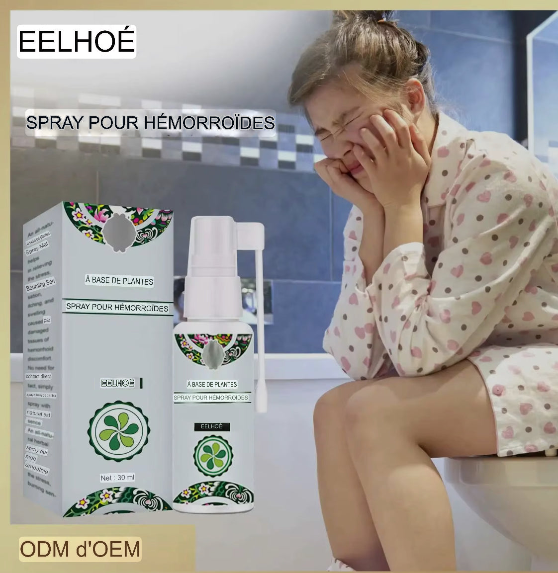 Spray Herbal contre les Hémorroïdes