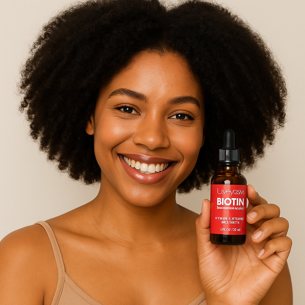 Sérum LovelyCSM Biotin - Pousse rapide et naturelle des cheveux - en 14 jours