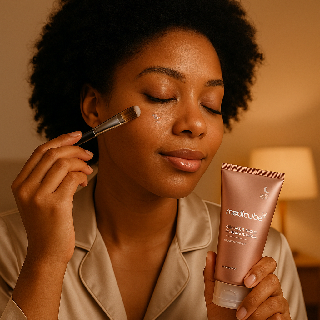 Masque Medicube Collagène – Pour une peau douce et belle chaque jours