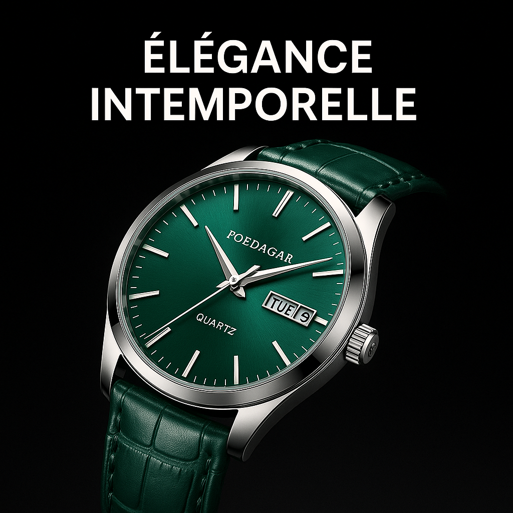 Montre POEDAGAR Quartz – Élégance, Précision et Style au Quotidien GB