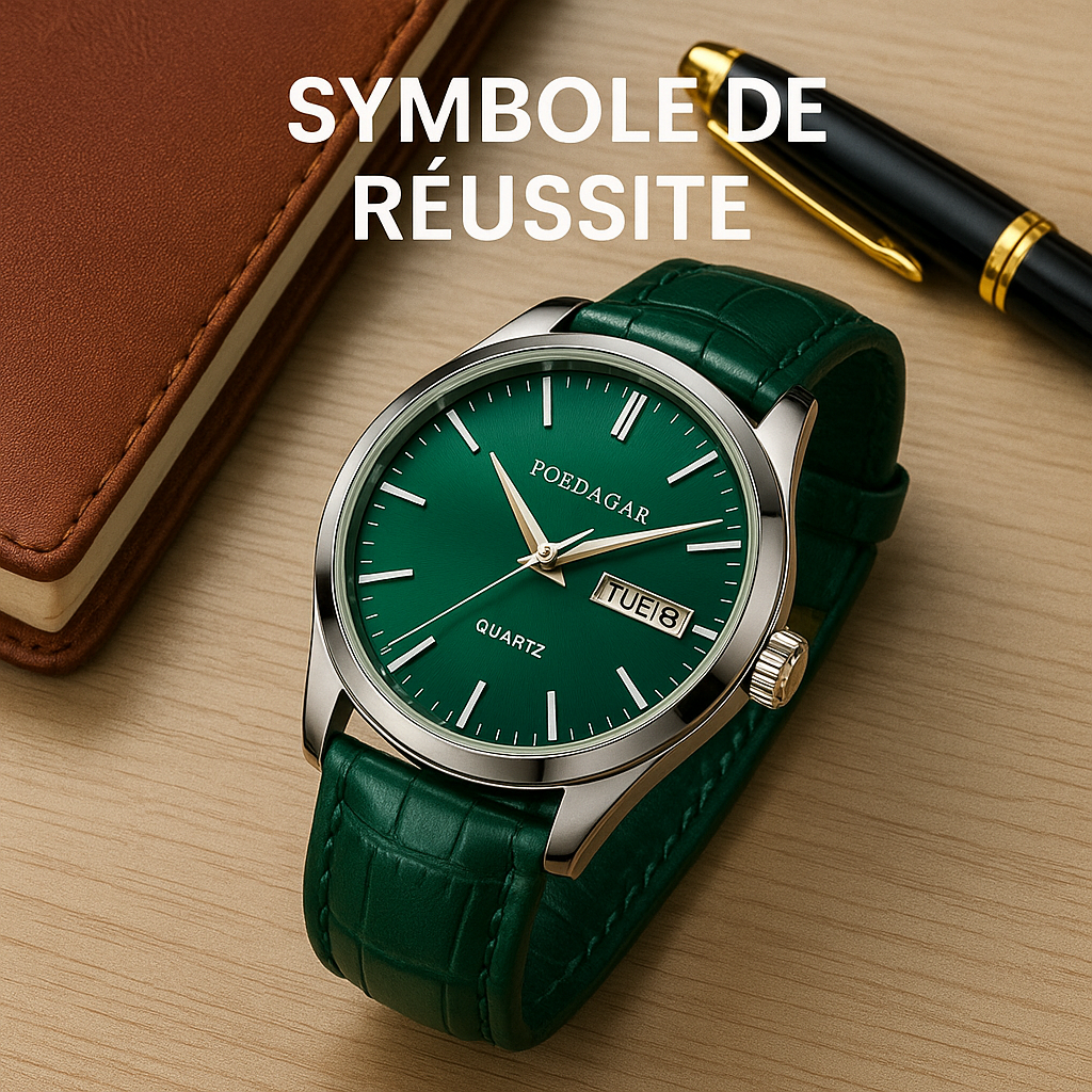 Montre POEDAGAR Quartz – Élégance, Précision et Style au Quotidien GB