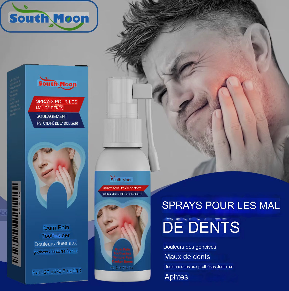 Spray Anti-Douleur Dentaire