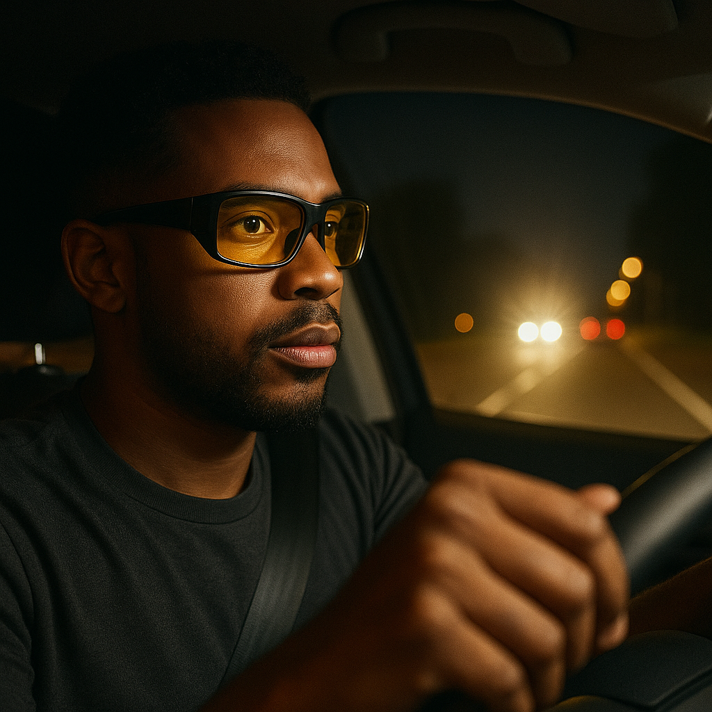 LUNETTE ANTI-PHARES - Conduisez la Nuit en Toute Sécurité