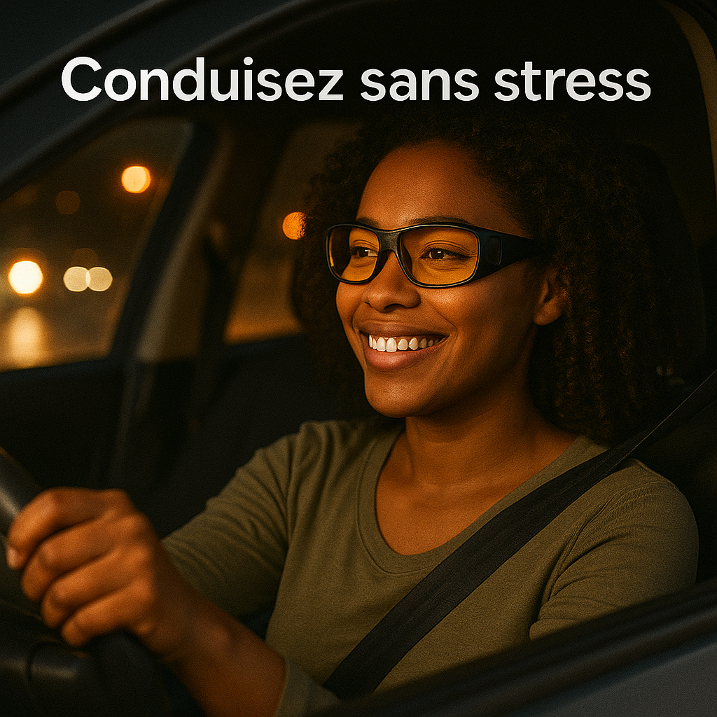LUNETTE ANTI-PHARES - Conduisez la Nuit en Toute Sécurité